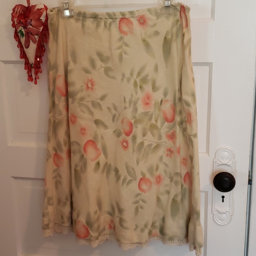 Linen skirt